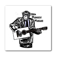 Box Monkey Vinyl Sticker - Box Monkey Music